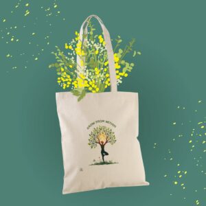 grow from within totebag